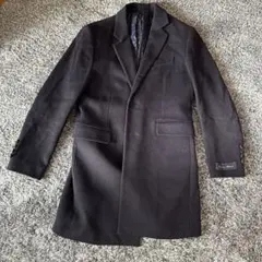 カシミアブレンド チェスターコート 黒 韓国ブランド　THE CLASS