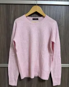 【新品】タカシマヤ カシミヤセーター/M/サクラピンク