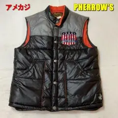 Pherrow's ダウンベスト XL (42) ブラック 2026年最新】フェローズ ベストの人気アイテム - メルカリ