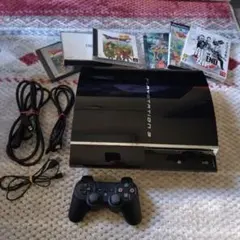 初期型 PS3 本体 CECHA00 PS2 対応 60GB ドラクエ8