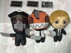 新品未使用 3種セット チェンソーマン ぬいぐるみマスコットvol.3❶