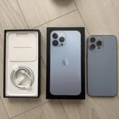 Apple iPhone 13 ProMax シエラブルー 本体 箱・コード付き