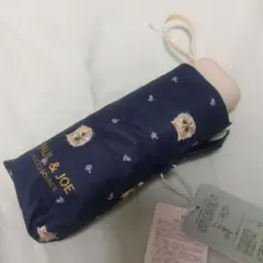 PAUL & JOE ACCESSOIRES 折りたたみ傘 猫柄（ネイビー）のサムネイル