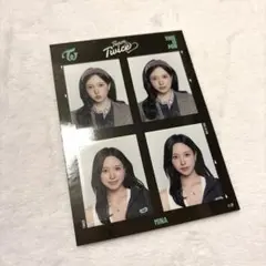 TWICE ポップアップ POPUP 証明写真 ステッカー トレカ ミナ