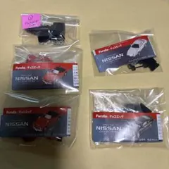 【未使用】チョコエッグ　日産コレクション　ミニカー4種類➕ダブリ1個【計５個】のサムネイル