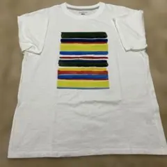 ユニクロ　JW ANDERSON Tシャツ　ホワイト　メンズL