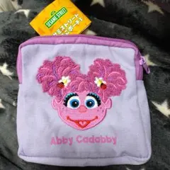 値下げ不可 セサミストリート　もこもこポーチ3　新品　　アビー　USJ エルモ