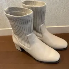 1週間限定出品　 ニットソックススタイルブーツ