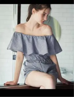 juemi オフショル　オールインワン