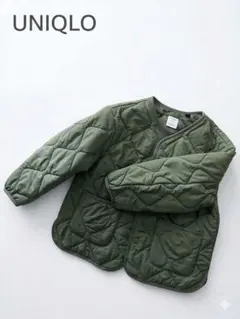 UNIQLO キッズ　キルティングジャケット110cm