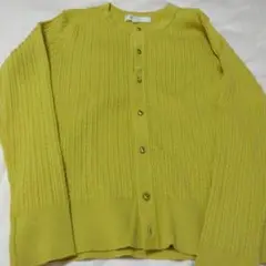 ROPÉ PICNIC イエロー カーディガン 38