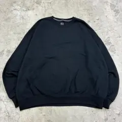 フルーツオブザルーム　スウェット　XL　ブラック　無地　古着　トレーナー