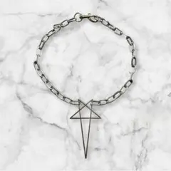 Pentagram Choker 星 ネックレス Rick Owens 風