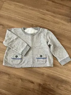 COMME CA ISM グレー スウェット♡80cm