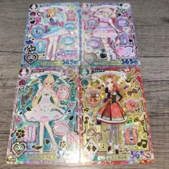 アイカツ ER 4枚セット オデットスワン リリィリボン 他