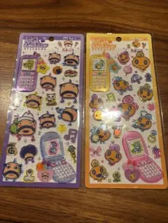 平成はっぴーふぉん　めめっち　おやじっち　２枚セット　たまごっち