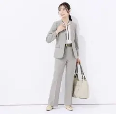 アキコです 大きい超美品 インディヴィ ミニ千鳥柄 パンツスーツ 15 アキコ様専用です 大きい超美品 インディヴィ ミニ千鳥柄 パンツスーツ