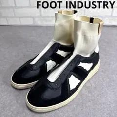 未使用 FOOT INDUSTRY Gat Hi-Top Socks white