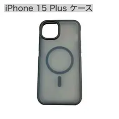 iPhone 15 Plus ケース Magsafe マグネット ブラック