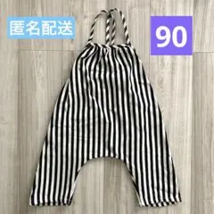 ストライプ オーバーオール サロペット 90cm韓国子供服 キッズ ベビー