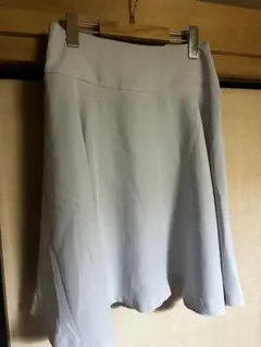 最安値美品送料無料可愛いおすすめN. フレアミニスカートライトグレーサイズS