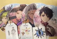 ゲームショウ TGS 幻想水滸伝 しおり うちわ ステッカー