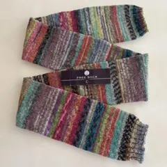 FREE SOCK マルチカラーストライプマフラー