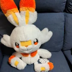 ポケットモンスター　めちゃもふぐっとほっこりいやされぬいぐるみ　ヒバニー