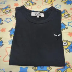 PLAY COMME des GARÇONS ブラック Tシャツ S