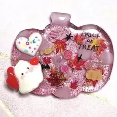 ハロウィン レジンヘアゴム 5点セット - メルカリ