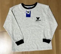 【新品】Disney ミッキー 長袖 薄手 トレーナー 140cm キッズ