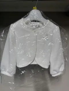 ホワイト フォーマル ジャケット