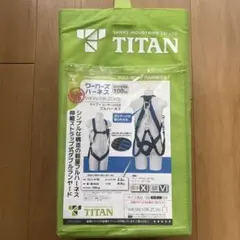 TITAN フルボディハーネス WKSN-10B-ZCW-M-BG - メルカリ