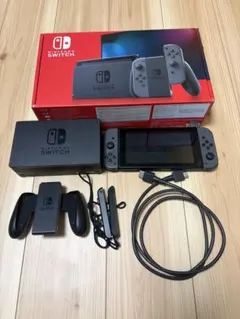Nintendo Switch 本体 グレー 2017年 初代モデル - メルカリ