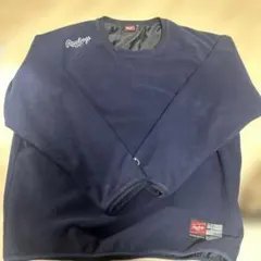Rawlings ネイビー 長袖 フリース2XO
