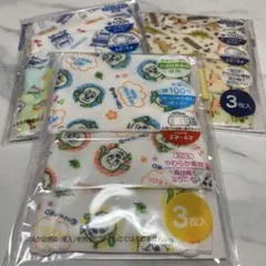 いないいないばぁ!わんわん プラレール 恐竜 ベビー用ガーゼマスク9枚 花粉対策