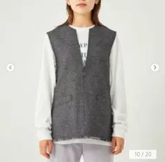 ユナイテッドアローズグリーンレーベルリラクシング★リングツイードベスト