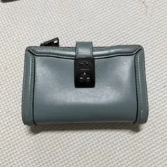 COACH 二つ折り財布 ブルーグレーのサムネイル