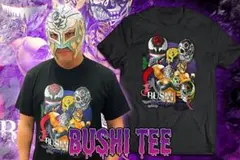 新日本プロレス★BUSHI イラストTシャツロスインゴベルナブレスデハポン