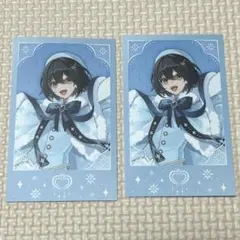 ましろ爻 にじさんじ White Snow Christmas チェキ風カード