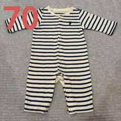 MIKIHOUSE ベビーロンパース 70 ミキハウス カバーオール