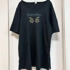 USA製 キャロルウィオー　Tシャツ　ブラック　ビッグサイズ　XL相当　希少のサムネイル