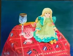 【フランスドール】油絵 フランスドール】油絵 - メルカリ