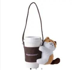 台湾スターバックス 限定猫のドリンクホルダー【未開封新品】茶色STARBUCKSのサムネイル