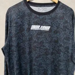★美品 Under Armour アンダーアーマー 総柄　Tシャツ 【XXL】