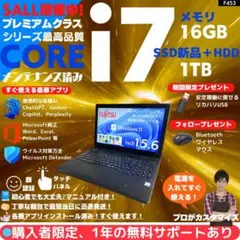 i7 HQ×GPU×16GB×新品SSD】GTUNE／すぐ使える✨M589 - メルカリ