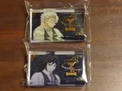 鬼滅の刃 冨岡義勇 ミニアクリルブロック 箔押し缶バッジ モクテル