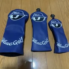 WACC ワック ゴルフ用品 5点クラブヘッドカバーポーチ - メルカリ