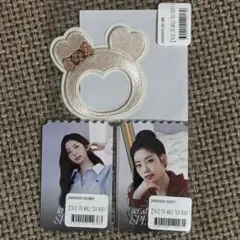 TWICE オンラインくじ　ワッペンステッカー　カード