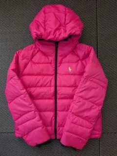 ポロラルフローレン　ピンクダウンジャケット